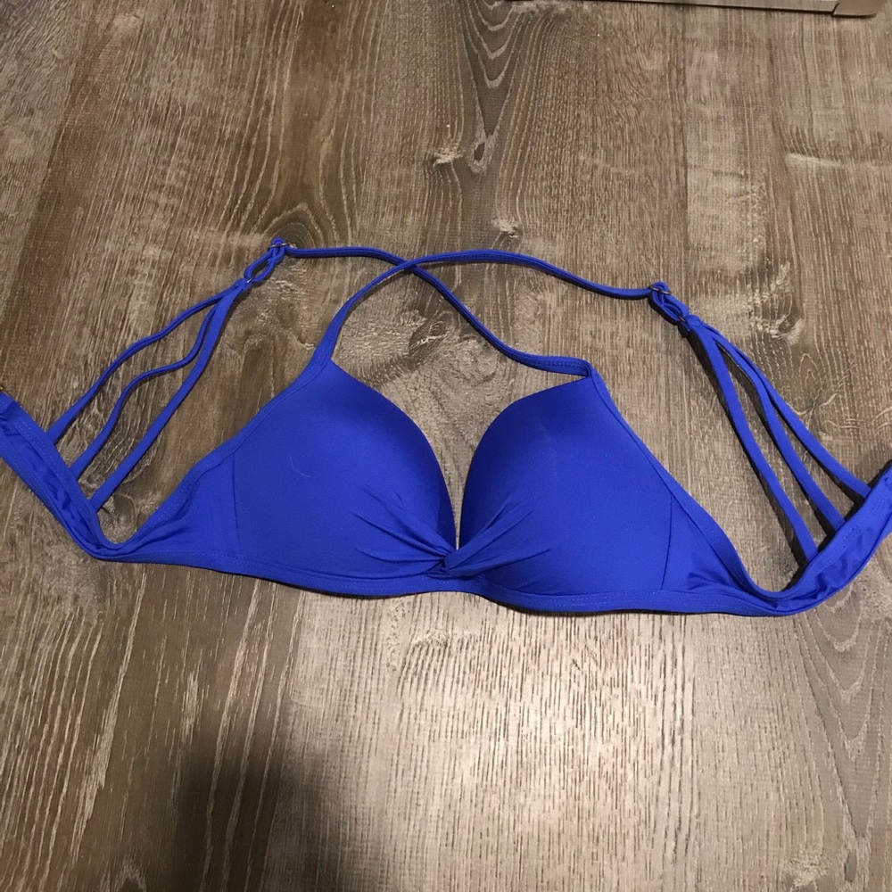 Royal Blue Bikini Top